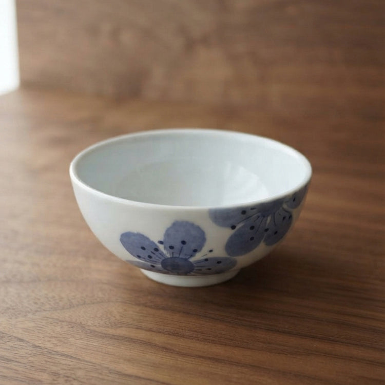 丸茶碗【和紙花】