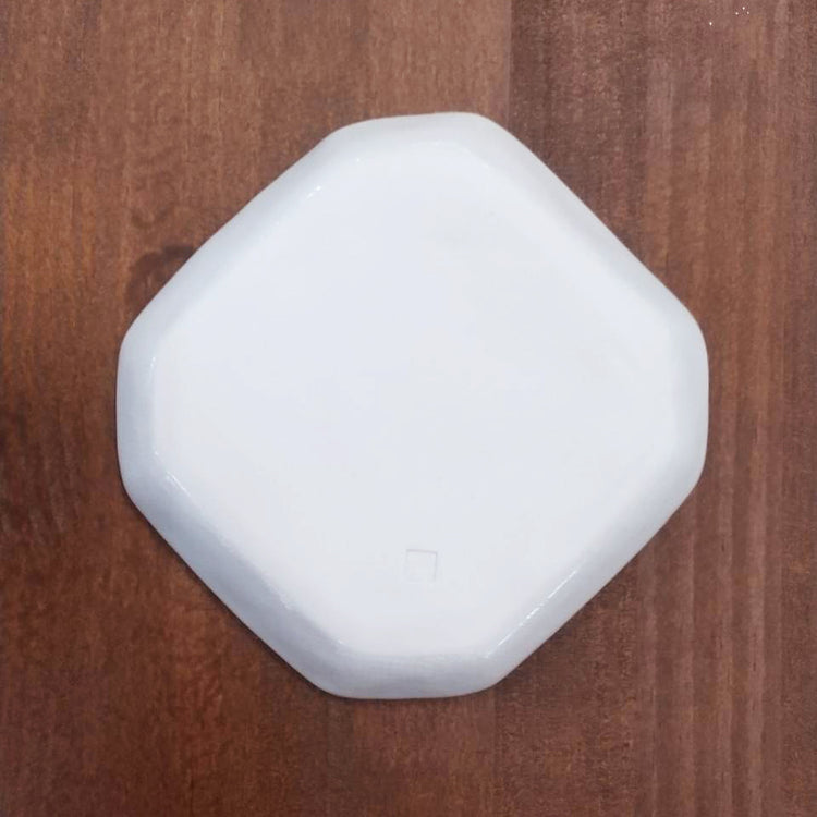 八角小皿たたら【お花】