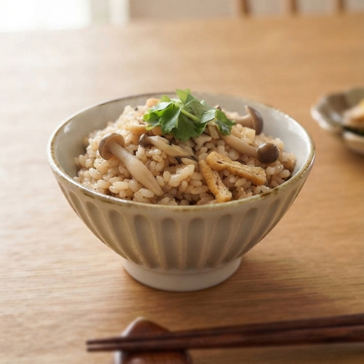 しのぎ飯碗【白】