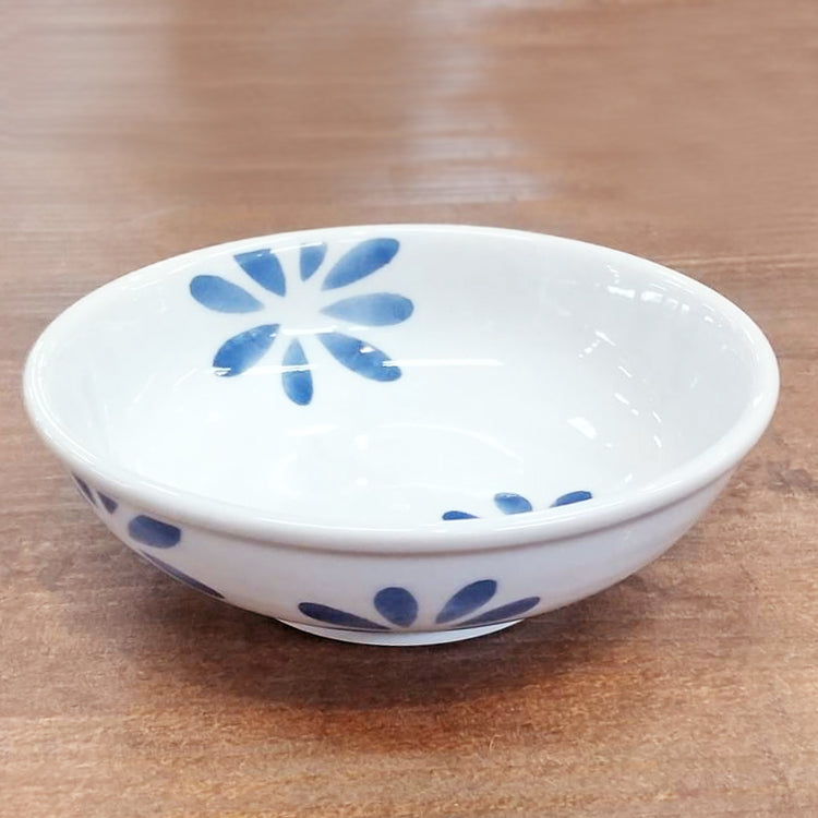 小鉢【和紙染め】青