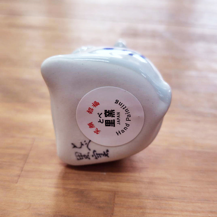 うし【うず柄】(置物)ちいさめ