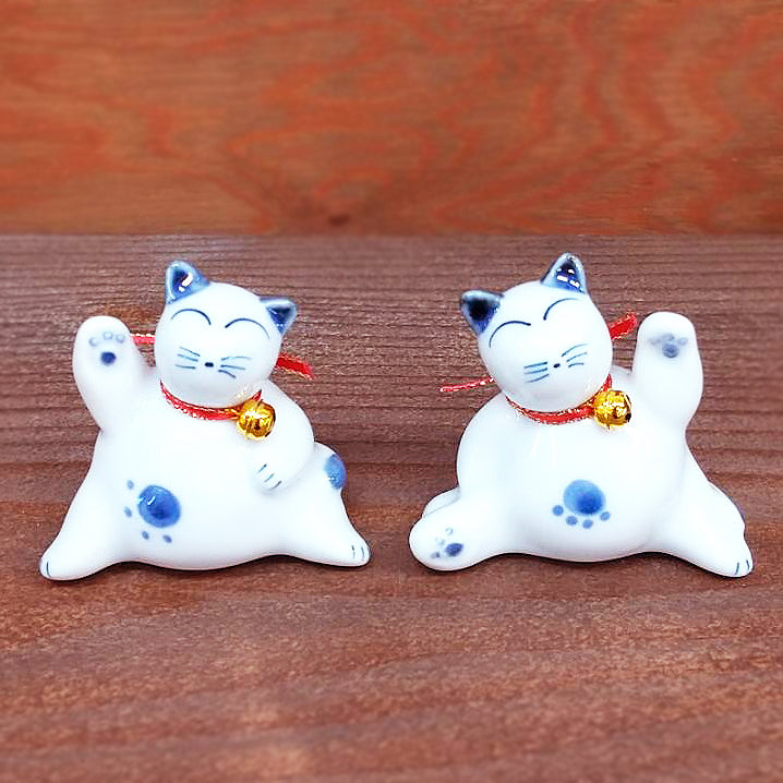 招き猫 あしあと【小】セット(右手1・左手1)