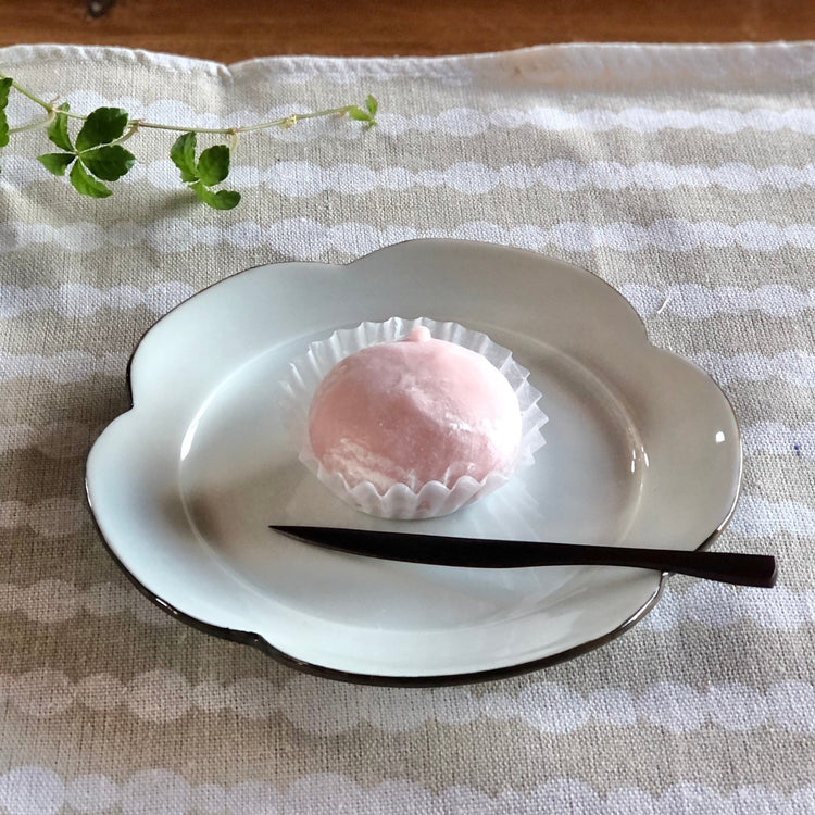 輪花皿 口茶