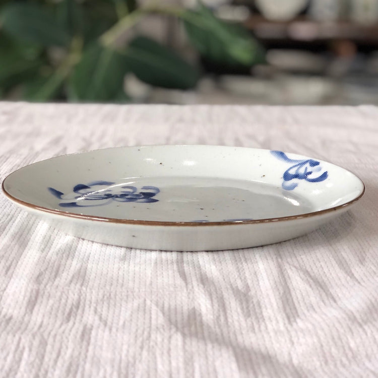 7寸たたら皿 菊