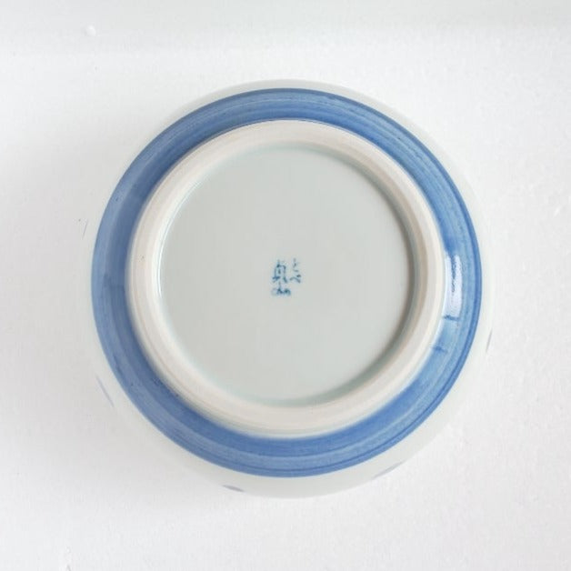 5寸深鉢 水玉