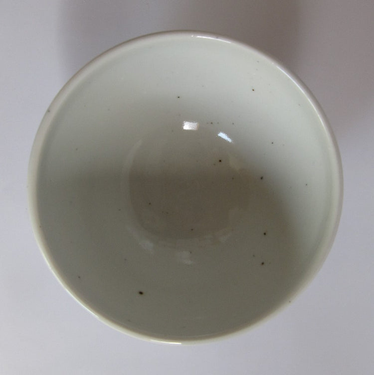 刷毛線文丸茶碗
