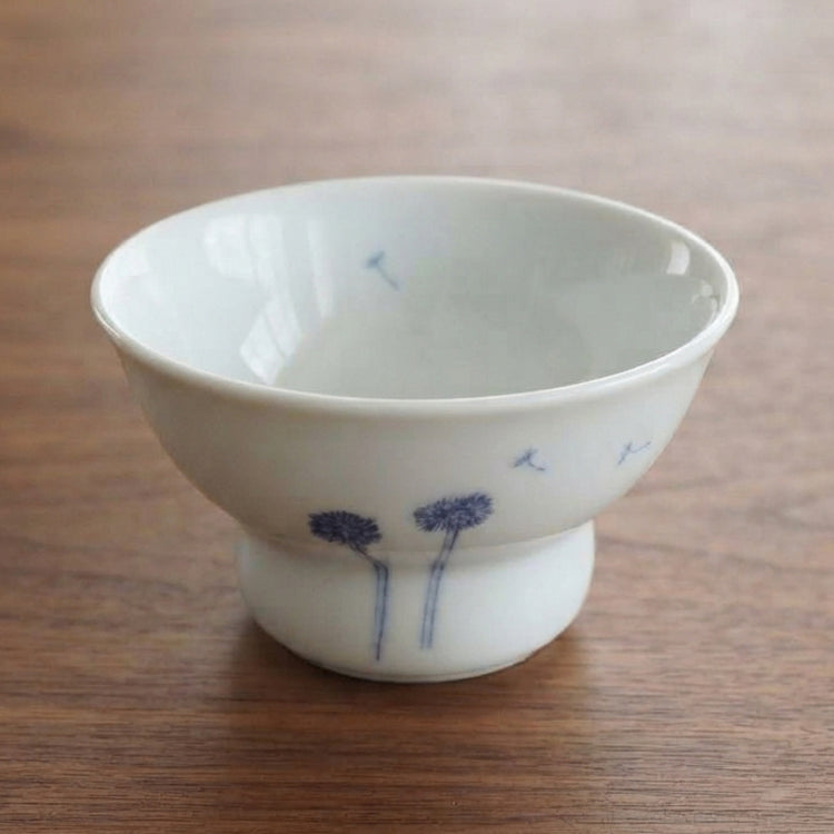 手造り茶碗（大）【たんぽぽ】