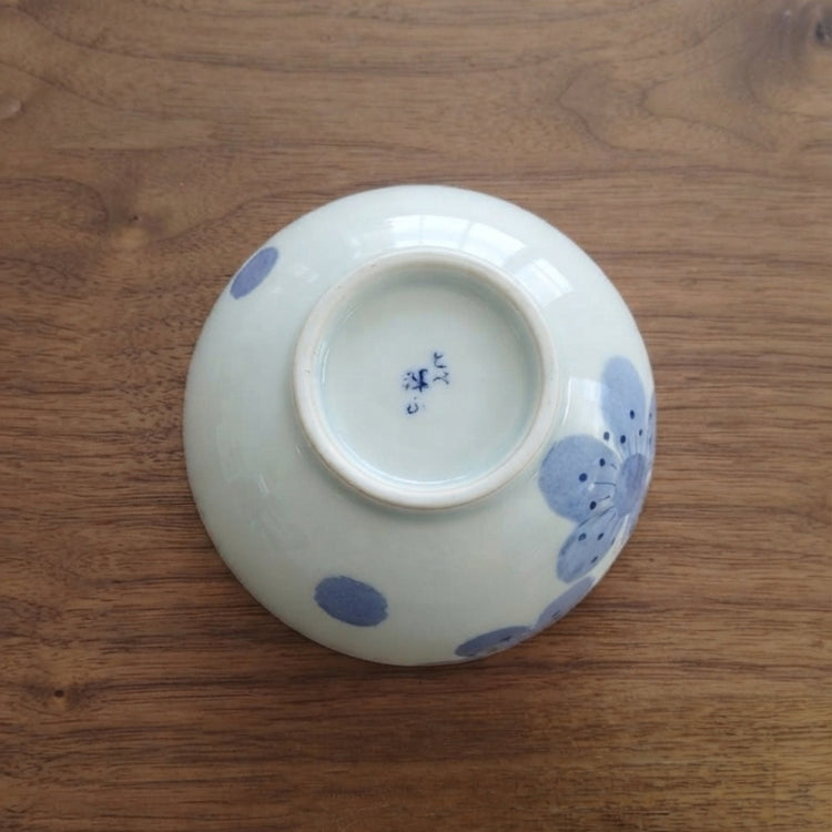 丸茶碗【和紙花】