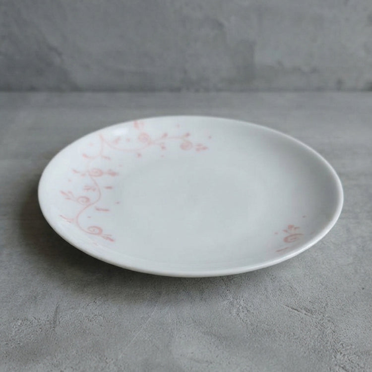 ７寸皿（21.5cm）ピンク
