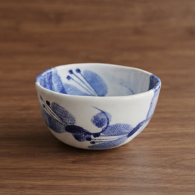 楕円小鉢【花】
