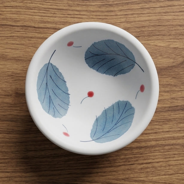 玉ぶち鉢（木の葉）