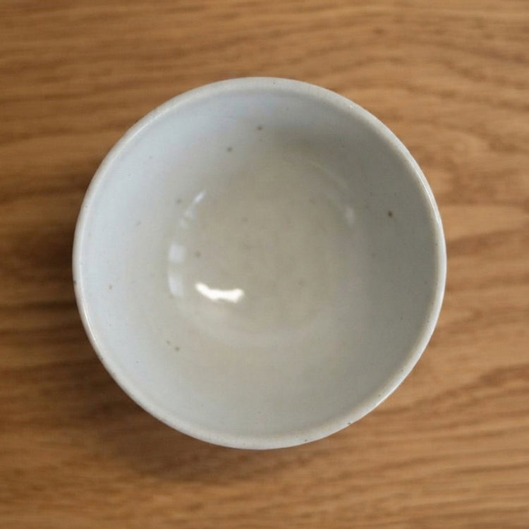 刷毛線文丸茶碗