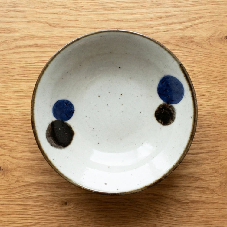 ７寸皿（丸文）