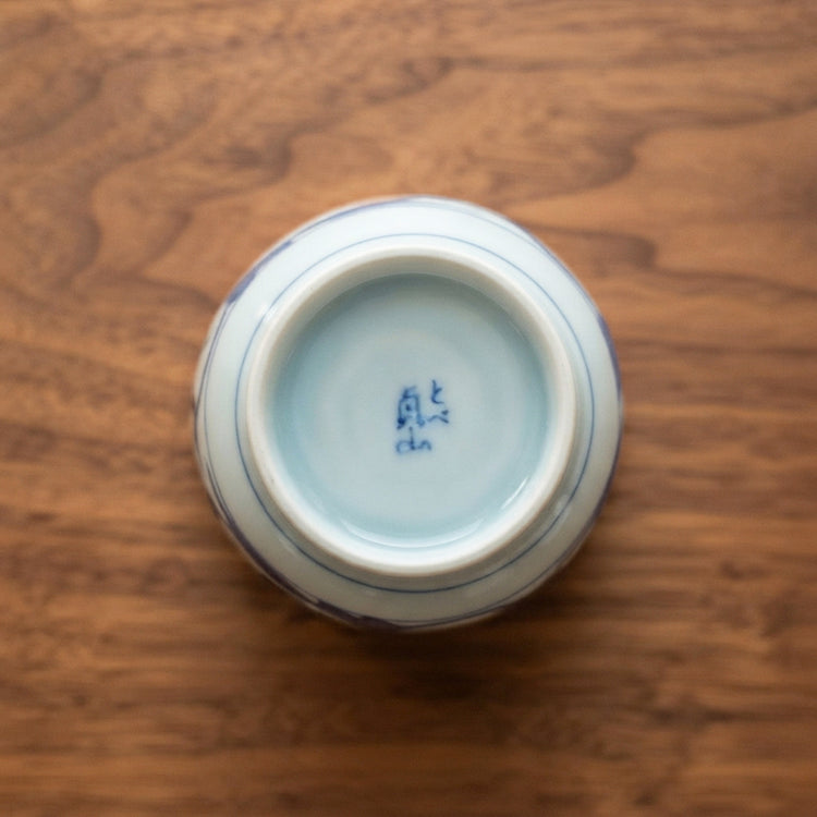 蕎麦猪口　唐草