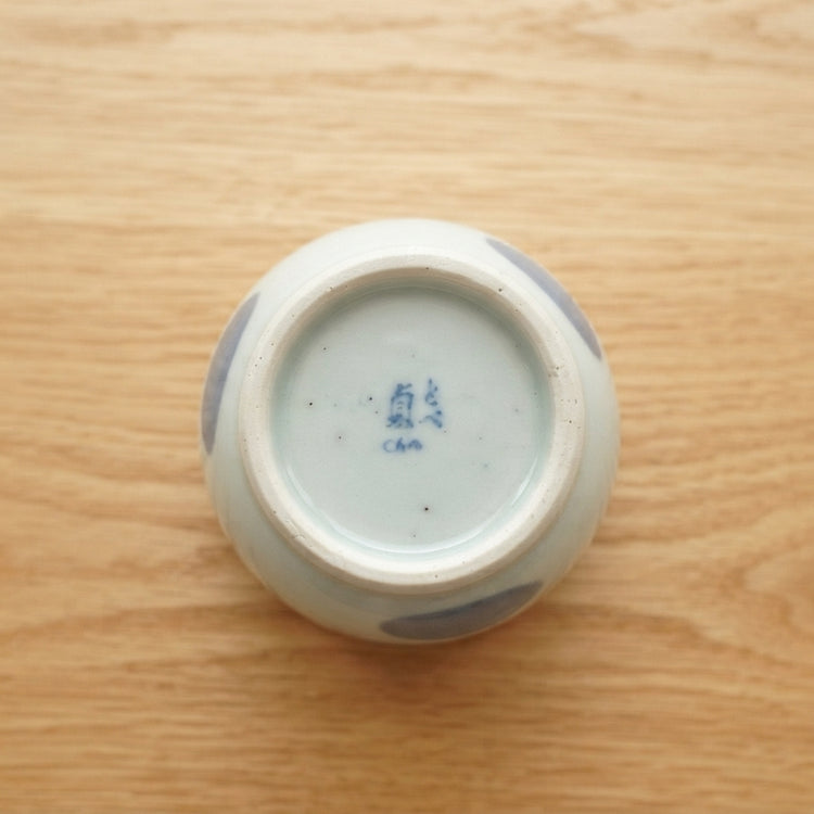 蕎麦猪口　丸文