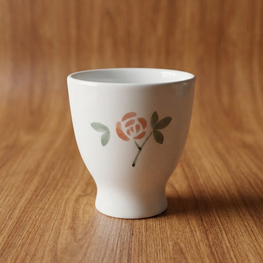 薔薇のフリーカップ【赤】