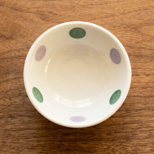 4寸小鉢（水玉）