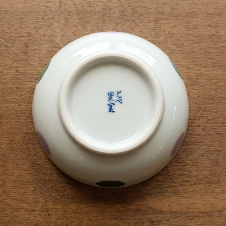 4寸小鉢（水玉）
